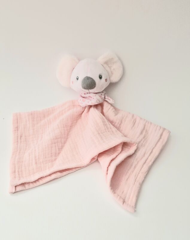  lange coton koala rose 25 cm 